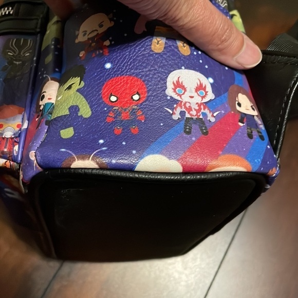 Loungefly Marvel Avengers: Infinity War Chibi Character Mini Backpack - Picture 5 of 13